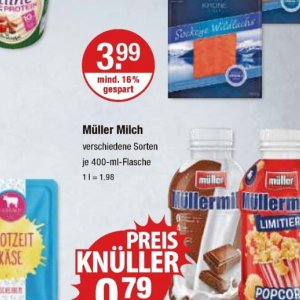 Milch bei V-Markt