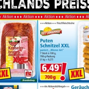 Schnitzel bei Norma