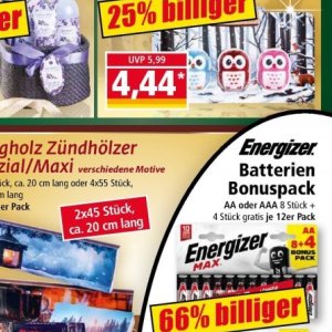 Batterien bei Norma