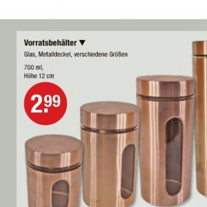Glas bei V-Markt