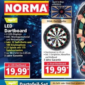 Darts bei Norma