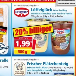 Pudding bei Norma