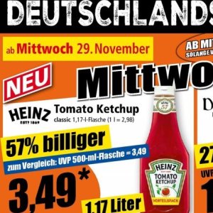 Ketchup bei Norma