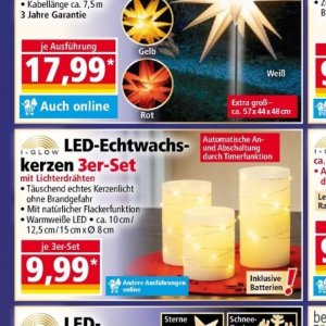Kerzen bei Norma