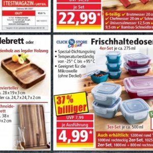 Deckel bei Norma