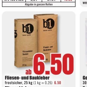 Fliesen bei B1 Discount