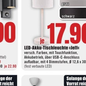 Tischleuchte bei B1 Discount