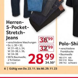 Jeans bei Selgros