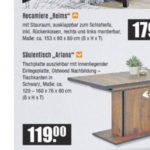 Tischplatte bei V-Baumarkt