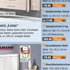 Schubladen bei V-Baumarkt
