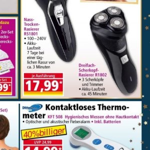 Rasierer bei Norma