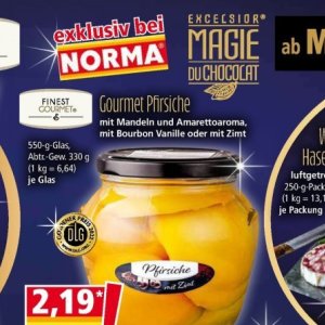 Pfirsiche bei Norma