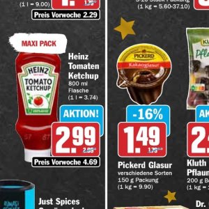 Ketchup bei Hit