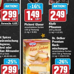 Pflaumen bei Hit