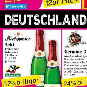 Sekt bei Norma