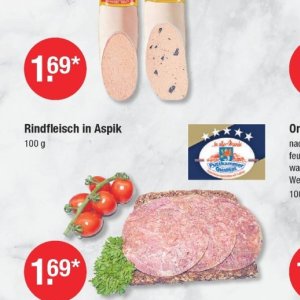 Rindfleisch bei V-Markt