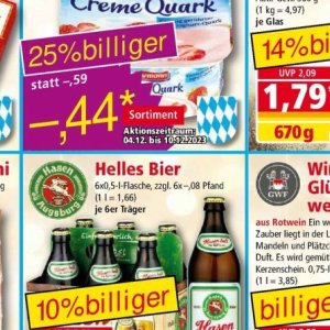 Bier bei Norma