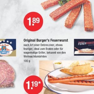 Burger bei V-Markt