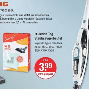 Staubsauger bei V-Markt