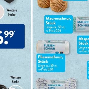 Schnur bei Aldi SÜD