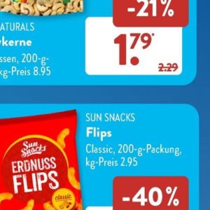 Snacks bei Aldi SÜD