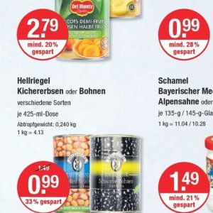 Bohnen bei V-Markt