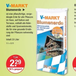 Pflanzen bei V-Markt