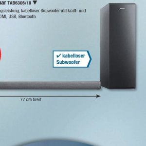 Subwoofer bei V-Markt