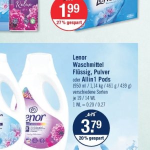 Waschmittel bei V-Markt