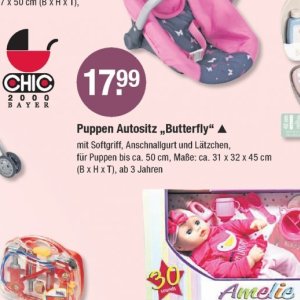 Autositz bei V-Markt