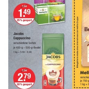 Cappuccino bei V-Markt