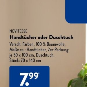 Handtücher bei Aldi SÜD