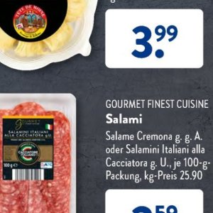 Salami bei Aldi SÜD