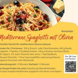 Spaghetti bei basic Bio