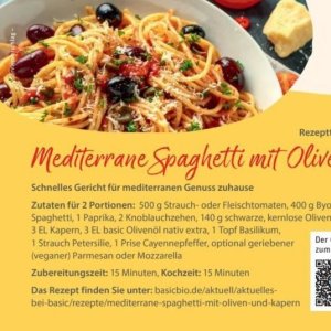 Spaghetti bei basic Bio