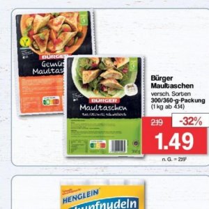 Burger bei Famila Nord West