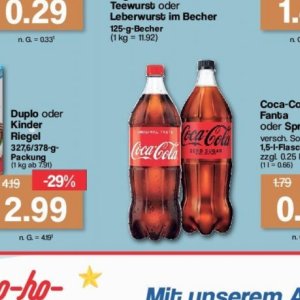 Coca-cola bei Famila Nord West