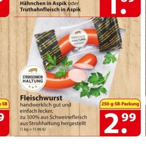 Schweinefleisch bei Famila Nord Ost
