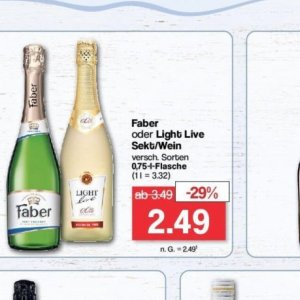 Sekt bei Famila Nord West