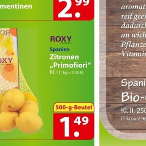 Zitronen bei Famila Nord Ost