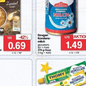 Milch bei Famila Nord West