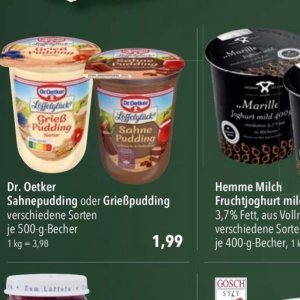 Sahne bei Citti Markt