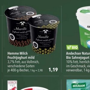 Joghurt bei Citti Markt