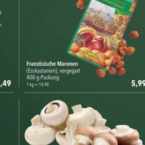 Maronen bei Citti Markt