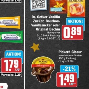 Backpulver bei AEZ