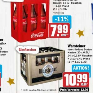 Coca-cola bei AEZ