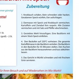 Speck bei Mix Markt