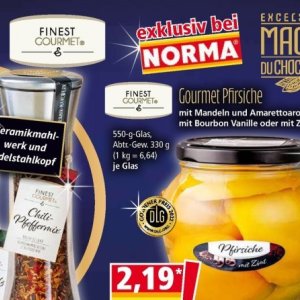 Glas bei Norma