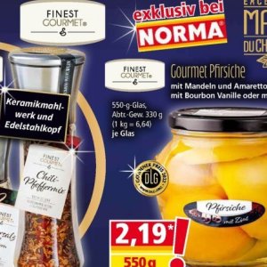 Glas bei Norma