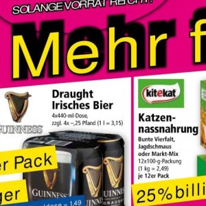 Bier bei Norma